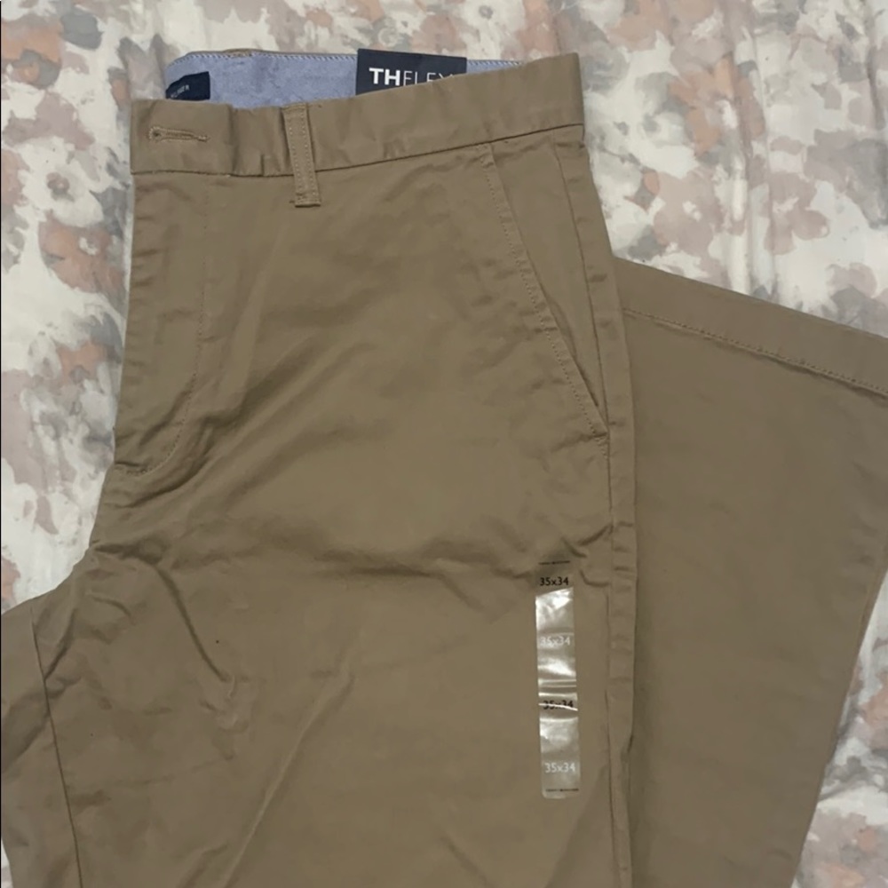 Men’s Tommy Hilfiger TH Flex khaki pants 35X34